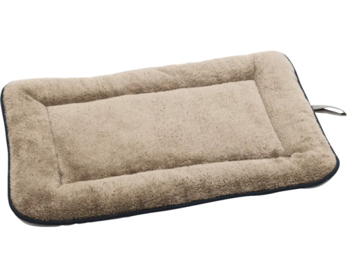 Rechteckiges Hundebett aus Stoff mit weicher Oberfläche