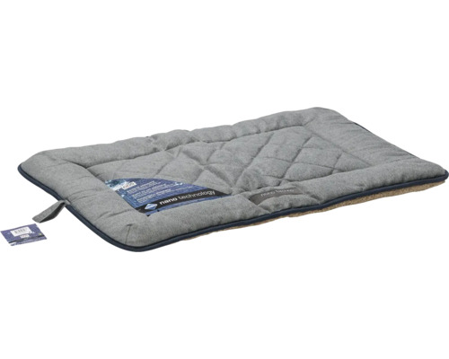 Graue gesteppte Hundematte für Haustiere