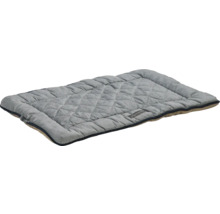 Tapis pour chien matelassé gris