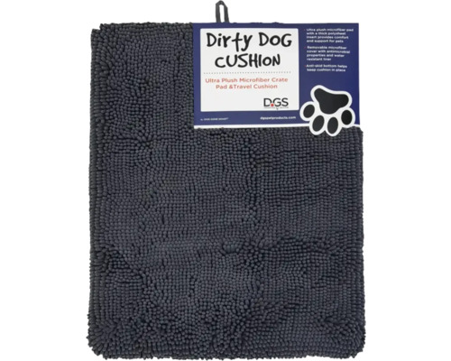 Graue Hunde-Kuscheldecke mit Mikrofasern