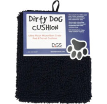 Coussin sale pour chien, coussin ultra doux en microfibre pour le transport et niche pour chien