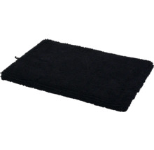 Pile de serviettes éponge noires