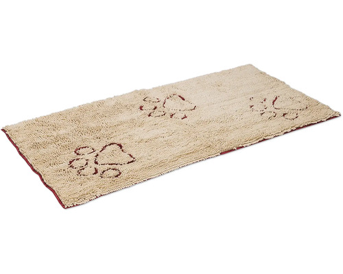 Tapis pour animaux de compagnie avec motif d''empreintes de pattes