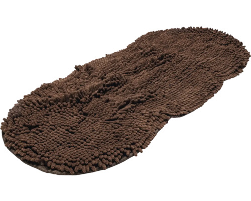 Serviette chien Dirty Dog serviette Shammy 80 x 35 cm brun microfibres, microfibres Tapis de bain marron en textile