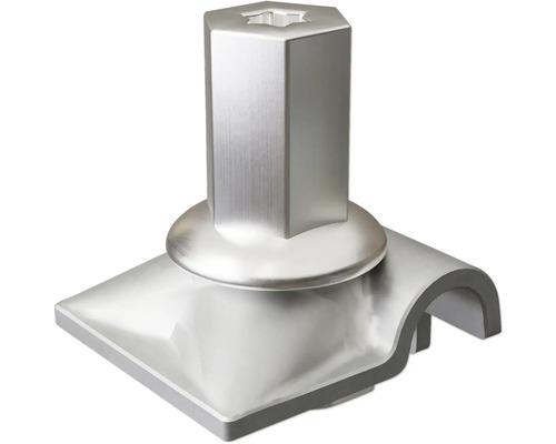 Borne de liaison équipotentielle pour modules photovoltaïques sur toiture inclinée Fixation de tuyau métallique avec six pans creux