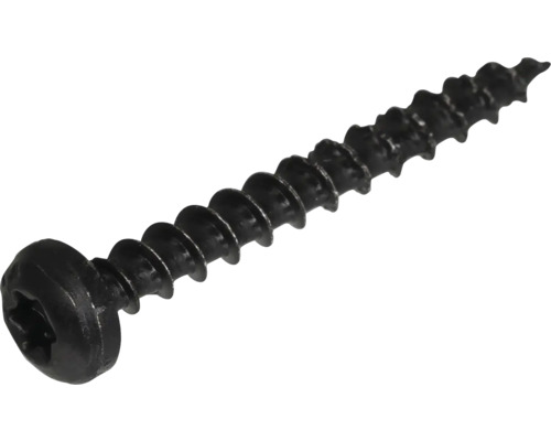 Spanplattenschraube Pan-Head m. I-Stern 3,5x16 mm HCP schwarz 100 Stück Spanplattenschraube Pan-Head m. I-Stern 3,5x16 mm HCP schwarz 100 Stück
