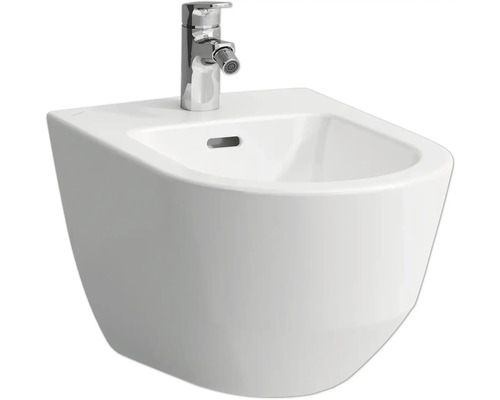 Bidet LAUFEN PRO suspendu au mur blanc brillant H8309520003041