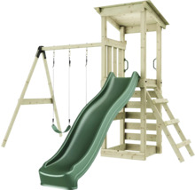 Spielturm mit Schaukel und Rutsche für den Garten