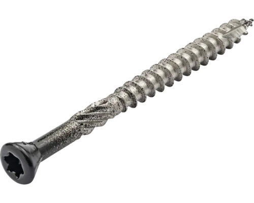 Vis à tête fraisée pour terrasse tête fraisée bombée avec empreinte étoile 4x40 mm acier inoxydable HCP noir 100 pièces Vis à tête fraisée pour terrasse tête fraisée bombée avec empreinte étoile 4x40 mm acier inoxydable HCP noir 100 pièces