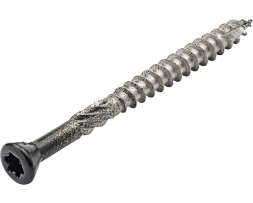 Vis à tête fraisée pour terrasse tête fraisée bombée avec empreinte étoile 5x50 mm acier inoxydable HCP noir 100 pièces Vis à tête fraisée pour terrasse tête fraisée bombée avec empreinte étoile 5x50 mm acier inoxydable HCP noir 100 pièces