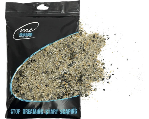 Sable d'aquarium Me Nature Me Nature Wild Sand, 0-1-2 mm 3 kg Aquascaping, biotope aquarium