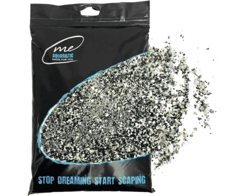 Sable d'aquarium Me Nature Me Nature Lunar Sand, 0,1-4 mm 3 kg Aquascaping, biotope aquarium