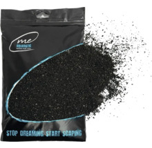 Sable d'aquarium Me Nature Me Nature Black Maui Sand, 0-1-2 mm 2,8 kg Aquascaping, biotope aquarium