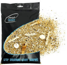 Verpackung Aquarienkies mit Muscheln zur Dekoration