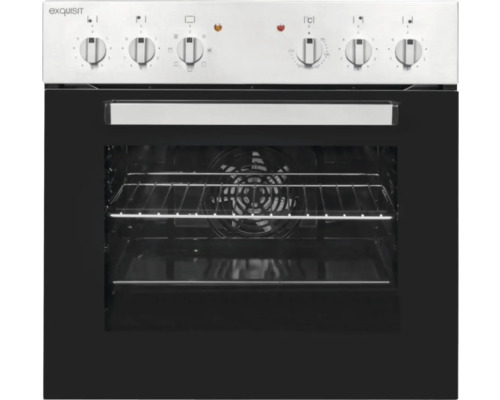 Four avec boutons rotatifs et grille