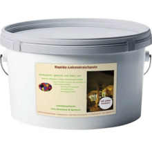 Eimer Rapido-Lehmstreichputz, 10 Liter, zum Streichen und Spritzen
