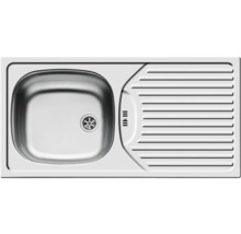 Cuisine complète avec appareils Optifit Dakar286 270 cm blanc brillant démontée variante réversible KPDK 2702WDE-9+