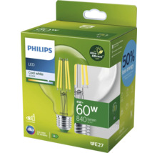 Ampoule boule LED G95 E27/4W(60W) clair 840 lm 4000 K blanc lumière du jour