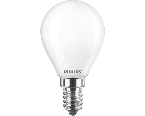 Ampoule sphérique LED P45 mat E14/2,2W(25W) 250 lm 2700 K blanc chaud