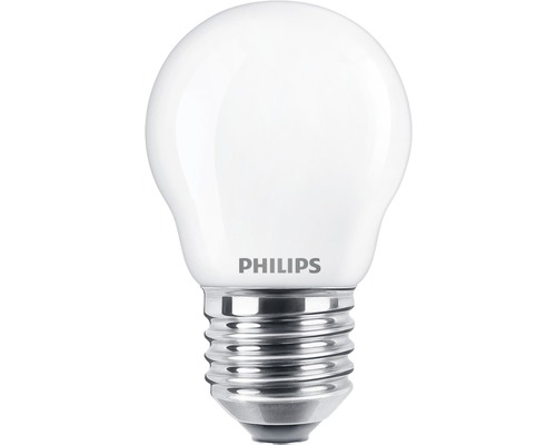 Ampoule sphérique LED mat P45 E27/2,2W(25W) 250 lm 2700 K blanc chaud