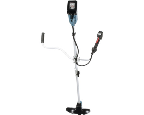 Akku Rasentrimmer mit digitalem Display für die Gartenpflege