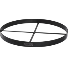 Feuerschalenbasis Cook King 80 x 6 cm schwarz