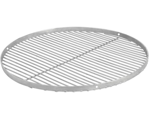 Grille de barbecue Cook King 70 cm acier inoxydable argent