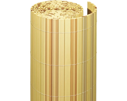 Stabgittersichtschutz videx Rügen 250 x 180 cm bambus Bambusmatte aufgerollt für Sichtschutz und Gartendekoration