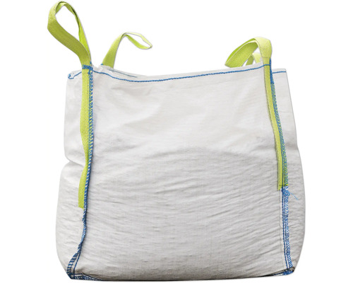 Mineralischer Mulch Diabas 8-16 mm Micro Big-Bag 250 kg Weißer Big Bag mit Trageschlaufen