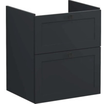 Waschtischunterschrank VitrA Root Classic BxHxT 565 x 650 mm x 450 mm Frontfarbe graphit matt matt 68472