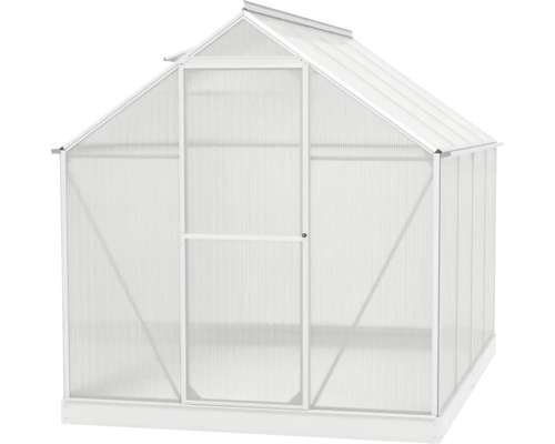 Gewächshaus mit Tür