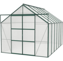 Serre Vitavia Uranus 9900 panneaux alvéolés 4 mm, verte