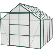 Gewächshaus Vitavia Uranus 9900 Hohlkammerplatten 6 mm 257x383 cm grün