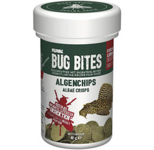 Aliments pour poissons Fluval Bug Bites Algenchips dans un récipient