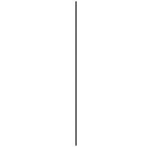 Joint de serrage form&style pour verre 6 mm 194,9 cm noir