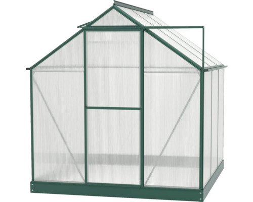 Gewächshaus mit Rahmen und Paneelen