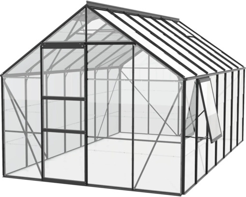 Serre avec porte et fenêtre