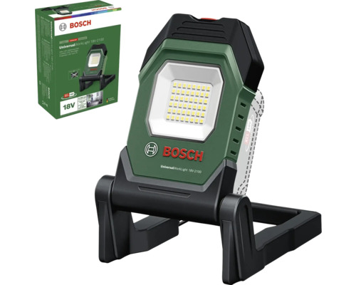 Projecteur de chantier Bosch UniversalWorkLight 18V-2100 avec emballage
