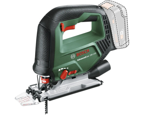 Scie sauteuse sans fil Bosch AdvancedSaw 18V-140, sans batterie ni chargeur Scie sauteuse sans fil Bosch AdvancedSaw 18V-140