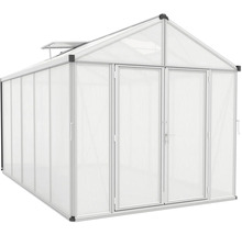 Gewächshaus Vitavia Zeus Comfort 10000 Hohlkammerplatten 10 mm 258,4x390,8 cm Aluminium