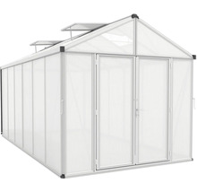 Gewächshaus Vitavia Zeus Comfort 11900 Hohlkammerplatten 10 mm 258,4x465,2 cm Aluminium