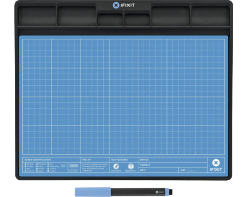 iFixit Reparaturmatte mit magnetischer Oberfläche und Schraubenablage