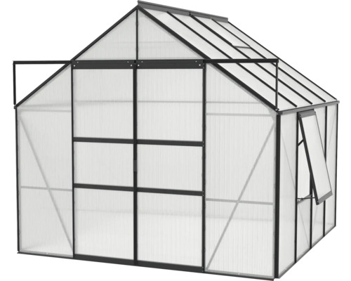 Gewächshaus mit Fenster zur Pflanzenzucht