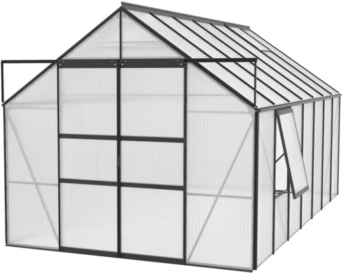 Serre avec cadre et fenêtres