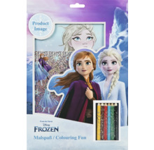 Disney Frozen Malspaß Set mit Charakteren aus dem Film und Buntstiften