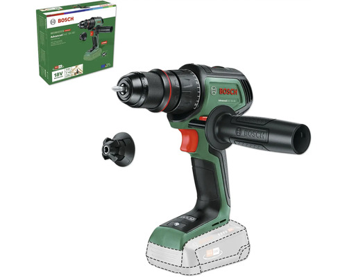 Visseuse-perceuse sans fil Bosch AdvancedDrill 18 avec accessoires et emballage