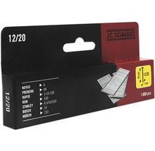 Agrafes J.C. Schwarz type 12/20, 1000 pièces