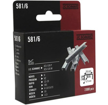 Agrafes J.C. Schwarz 581/6, 2000 pièces