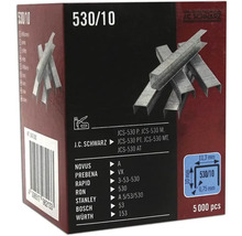 Agrafes J C Schwarz type 530/10, 5000 pièces