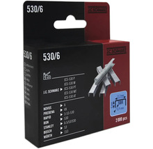 J C Schwarz agrafes type 530/6, 2000 pièces